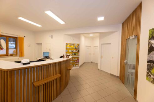 Empfang Ordination Dr. Prieschl